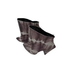 Irregular Choice Tie-Dye Heeled Booties Women US 10 / EU 40.5 — Funky Colorful S